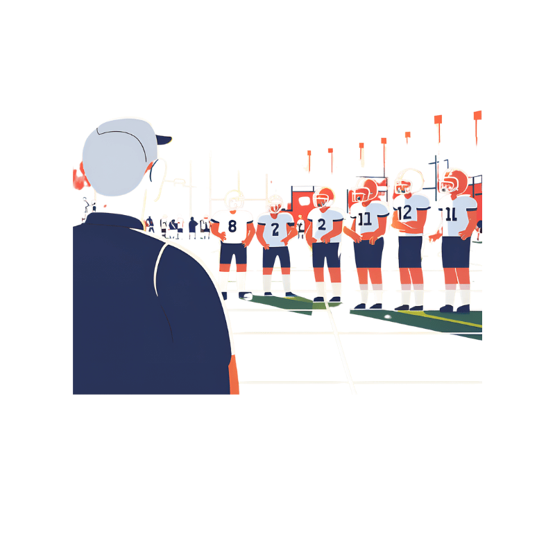 Illustration d'un match de sport collectif