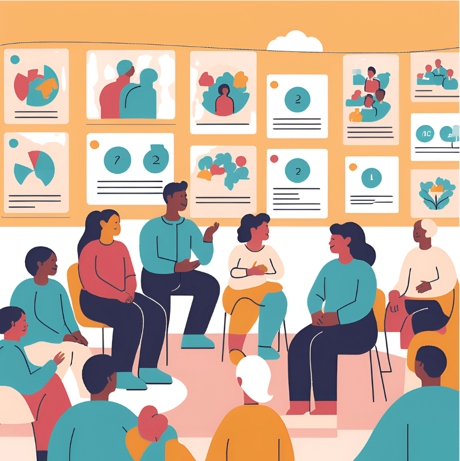 Image représentant une session de coaching parental et formation de parents